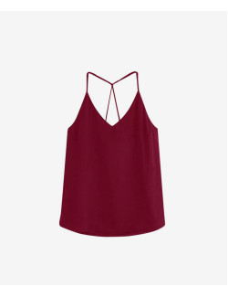 Marun Sleeveless Tops
