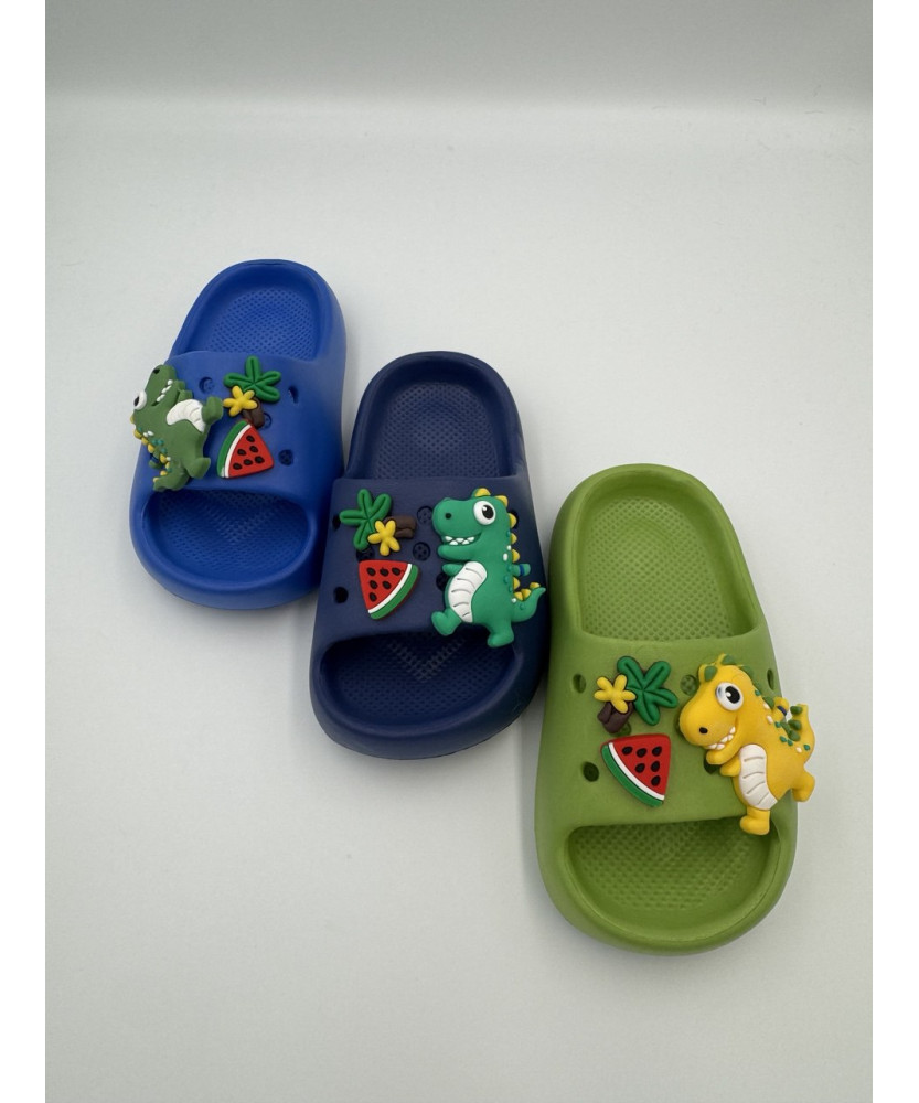 Дитячі шльопанці динозаврики