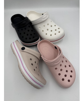 Крокси жіночі однотонні 