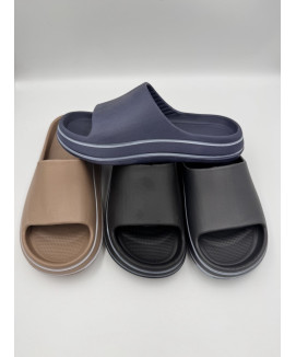 Шльопанці однотонні 